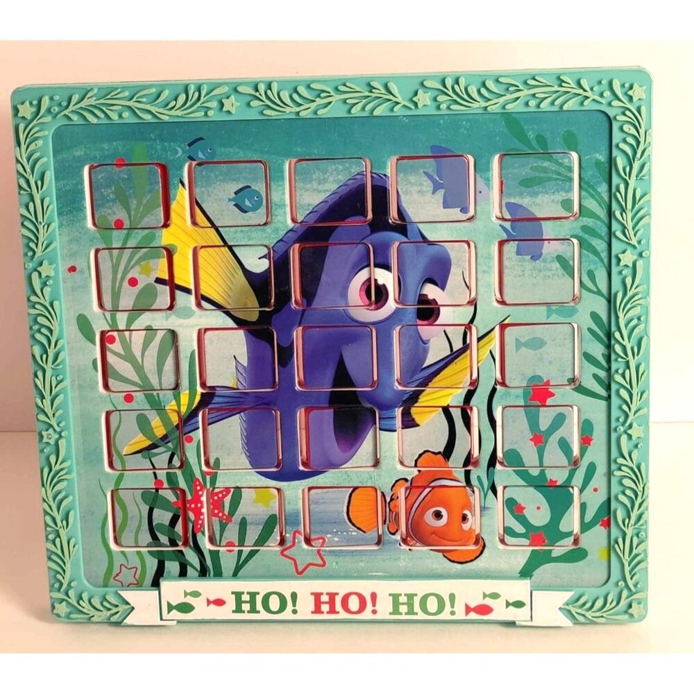Disney Finding Nemo Dori Plastic Reusable Durable Advent Calendar Christmas